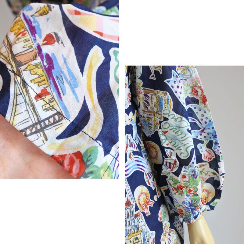チュニック 20％OFF TUNIC チュニック 鴨居羊子 9分袖全開