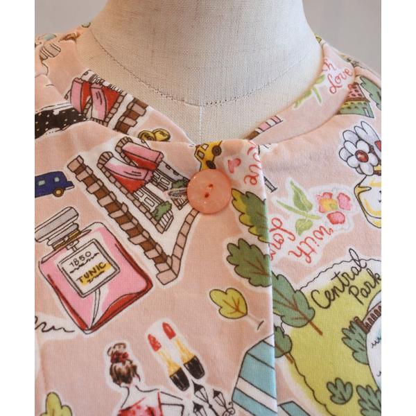 鴨居羊子　チュニック　長袖パジャマ　フリーサイズ　新品未使用 チュニック 20％OFF TUNIC チュニック 鴨居羊子 長袖全開パジャマ 40接