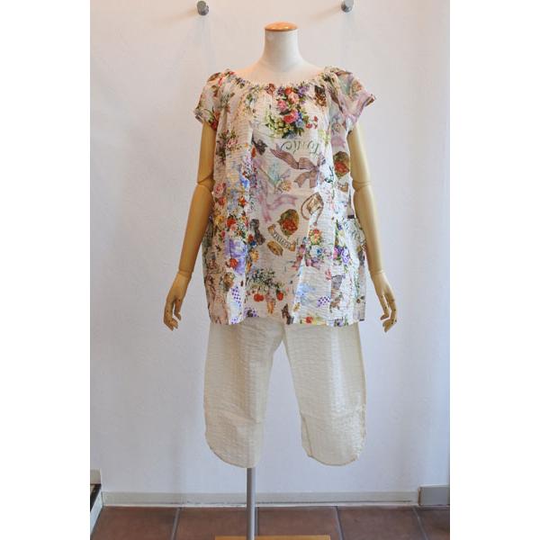 チュニック 20％OFF SALE TUNIC 鴨居羊子 フレンチシャーリング