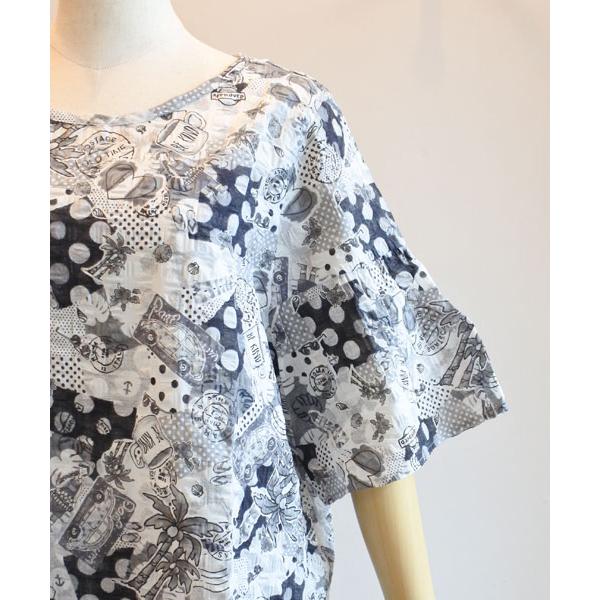 チュニック 20％OFF SALE TUNIC 鴨居羊子 5分袖パジャマ 80ローン