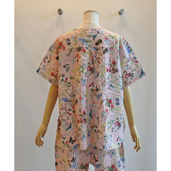 チュニック 20％OFF SALE TUNIC 鴨居羊子 Vネックトップスパジャマ 60