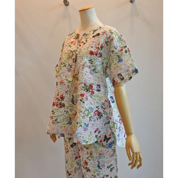 チュニック 20％OFF SALE TUNIC 鴨居羊子 Vネックトップスパジャマ 60