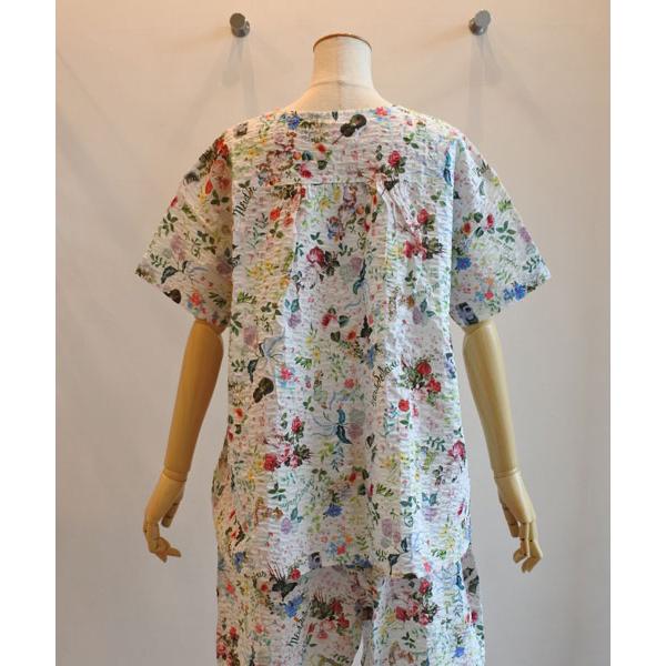 チュニック 20％OFF SALE TUNIC 鴨居羊子 Vネックトップスパジャマ 60