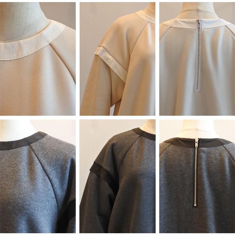 PASSIONE（パシオーネ） 20％OFF SALE ボンバーヒートプルオーバー 裏