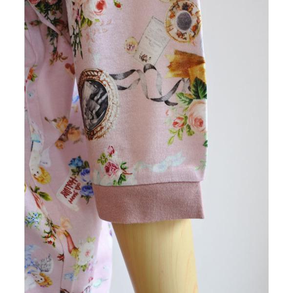 チュニック TUNIC 鴨居羊子 6分袖トレーナーパジャマ 50強撚フライス