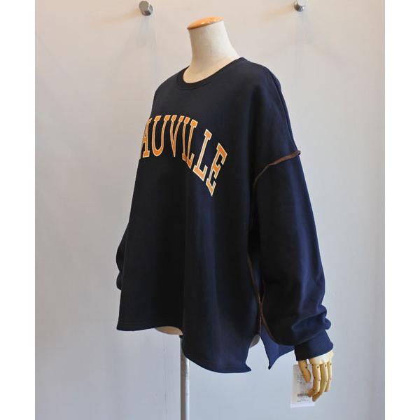 PASSIONE（パシオーネ） 裏起毛ゆったりプルオーバー オーバーサイズ