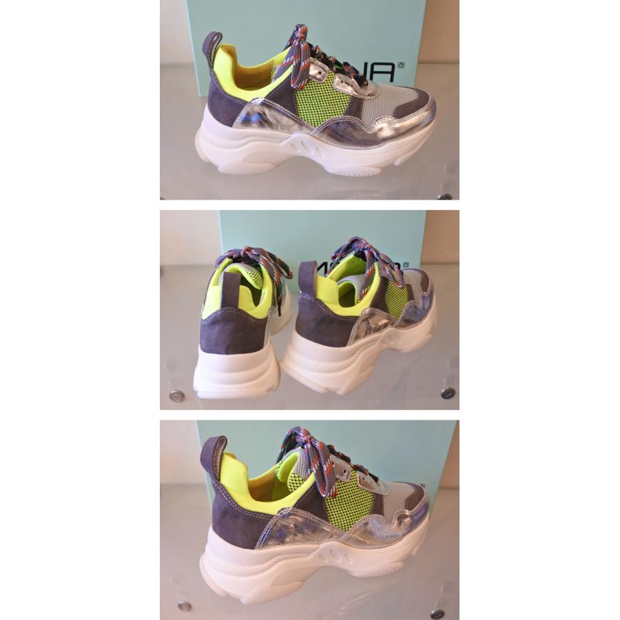 MANA MANA ダッドスニーカー 596052 SV シルバー 送料無料 5.5cm