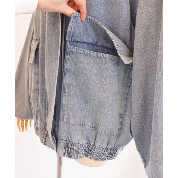 ♦︎新品♦︎PASSIONE♦︎ジップアップ デニムパーカー♦︎ PASSIONE（パシオーネ） ジップアップデニムパーカー ブルゾン ダブル