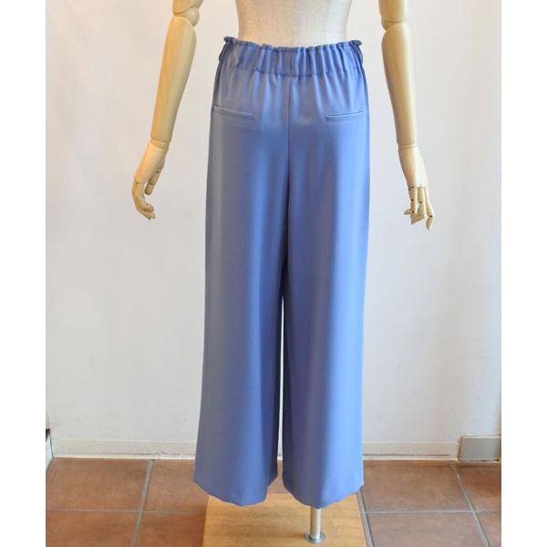 PASSIONE（パシオーネ） タック入りワイドパンツ イージーパンツ MI