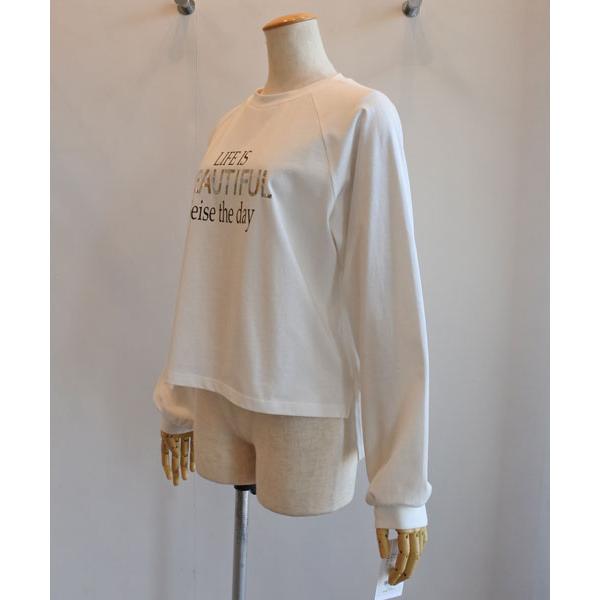 PASSIONE（パシオーネ） ロゴTシャツ 泊プリント プルオーバー