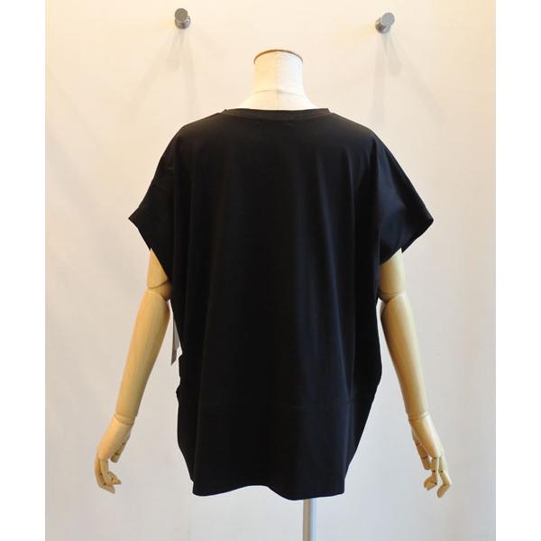 PASSIONE（パシオーネ） ドルマンコットンロゴカットソー 半袖Tシャツ