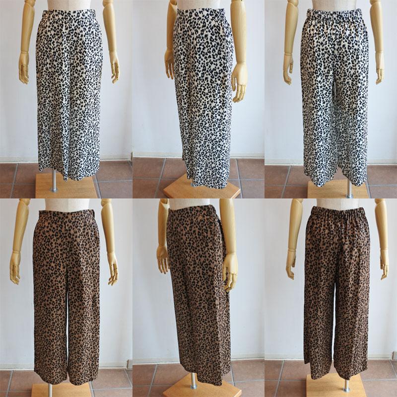 anana（アナナ） 30％OFF SALE anana レオパードワイドパンツ a99-014 