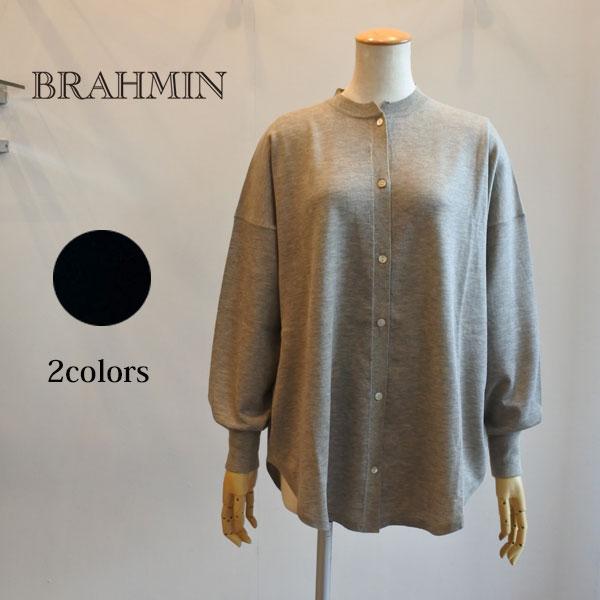 Brahmin（ブラーミン） ゆったりカーディガン 長袖カーディガン シアー 