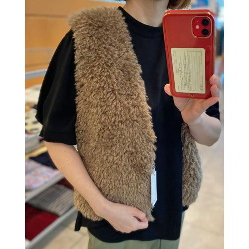 BEATRICE ベアトリス 異素材ドッキングベスト エコファー