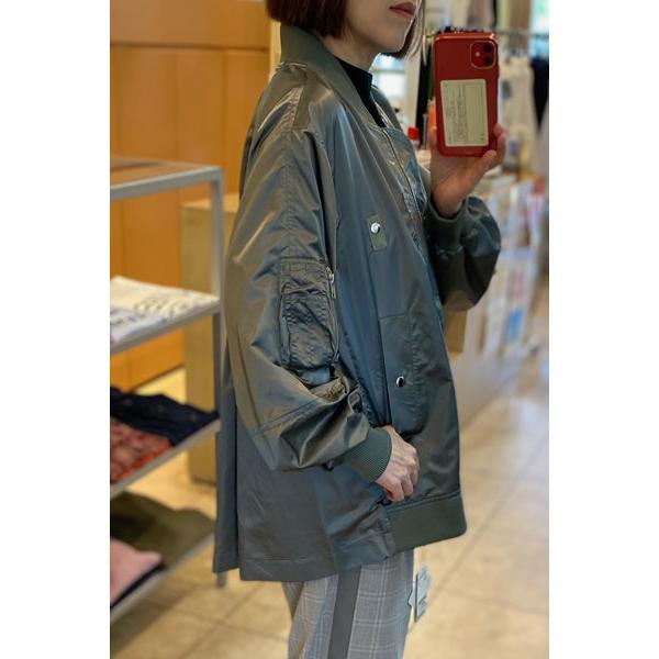C＋ 40％OFF SALE C+ シープラス ナイロンブルゾン ゆったりシルエット 