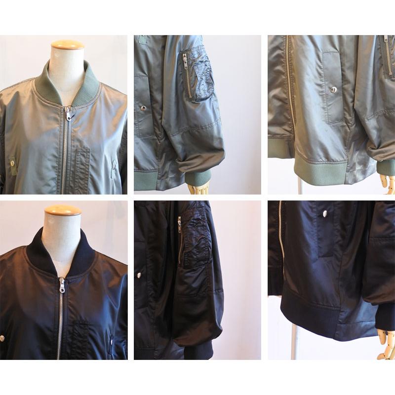 C＋ 40％OFF SALE C+ シープラス ナイロンブルゾン ゆったりシルエット 