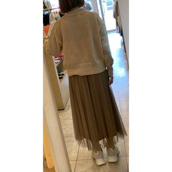 Mylanka チュールレイヤードスカート