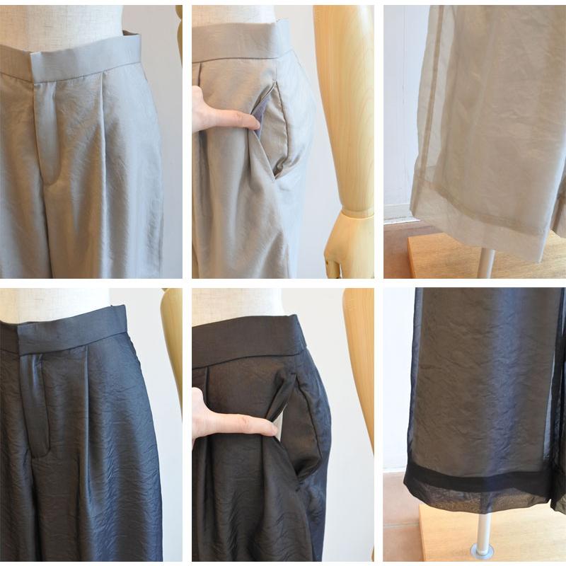 MyLanka（ミランカ） 40％OFF SALE シアーワイドパンツ オーガンジー 2