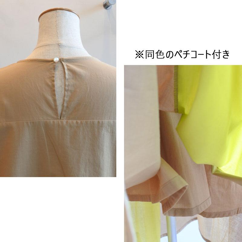 MyLanka（ミランカ） 30％OFF SALE Aラインワンピース 異素材