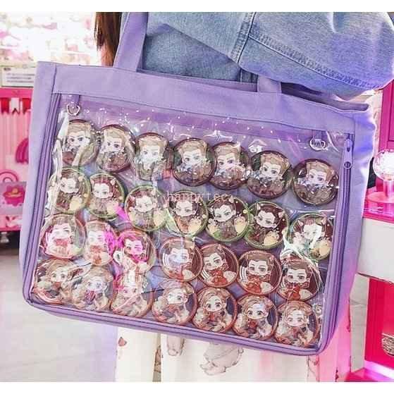 痛バA4サイズ　あんさんぶるスターズ！！Knights 箱推し缶バッジ20個 痛バッグ 痛バ レディース トート オタク 推し A4 缶バッチ イベント