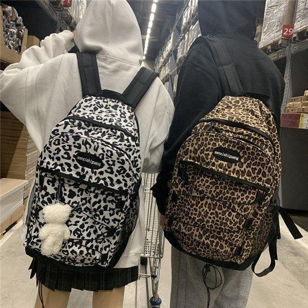 リュック レディースバッグ マザーズバッグ リュックサック ヒョウ柄