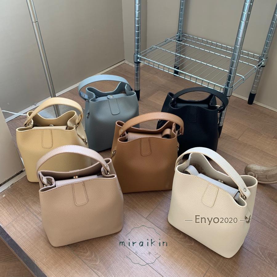 ショルダーバッグ 2wayバケットバッグ レディース 通勤通学