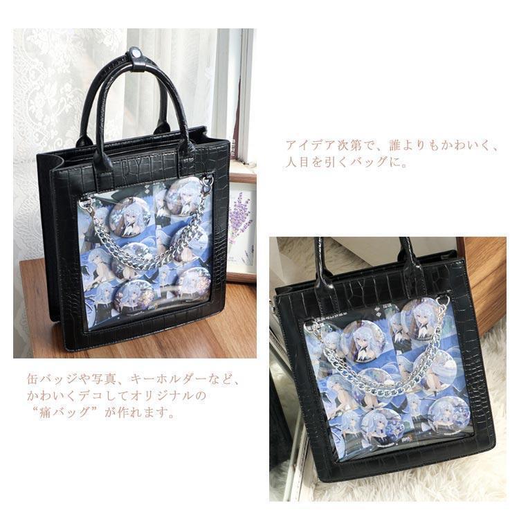 仮面ライダーオーズ 痛バッグ 痛バ 缶バッジ3個付き 斜めがけバッグ 公式 楽天市場】痛バッグ 痛バ レディース ショルダーバッグ PU