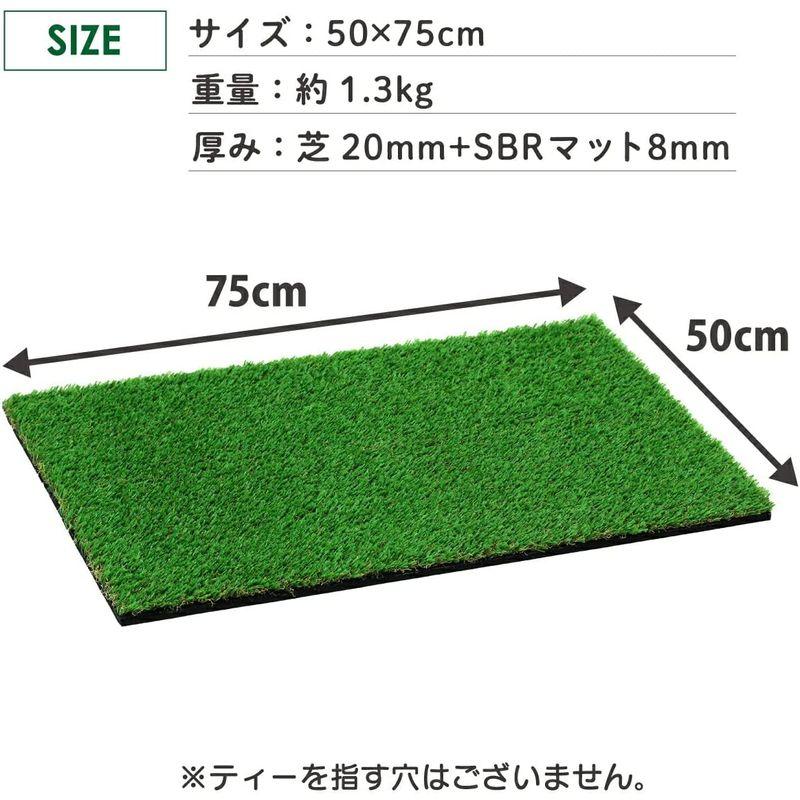 一部予約 GolfStyle ゴルフマット 45mm ラフ芝 ゴルフ 練習 マット 120×120cm アイアン ショット アプローチ 練習用 Rou GolfStyle ゴルフマット 45mm ラフ芝 ゴルフ 練習 マット