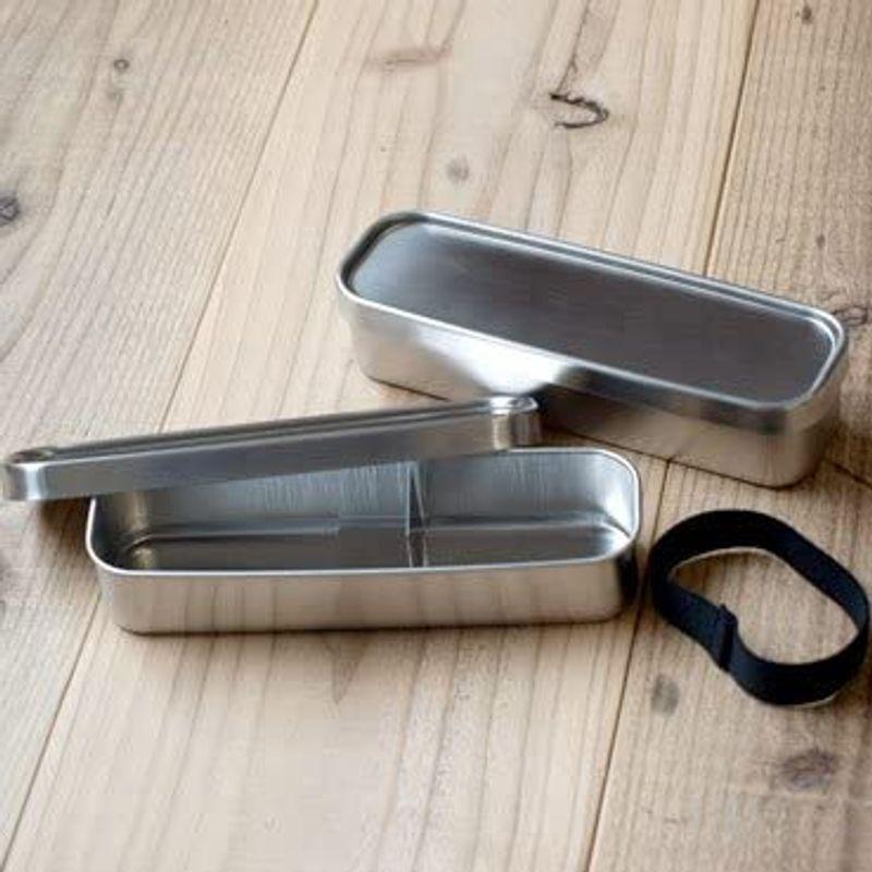 最大74％オフ！工房アイザワ 角長ランチボックス 弁当箱 スリム 2段