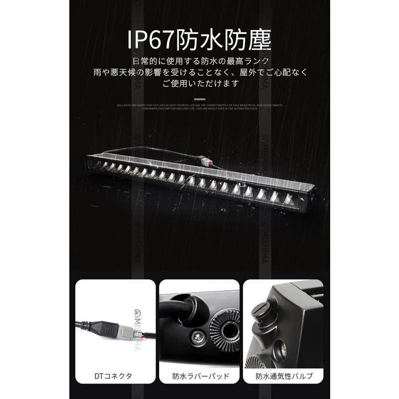 3台セット　集光　狭角　LED作業灯　荷台灯　LEDワークライト　12V　LED　軽トラ　トラック　作業灯　LEDライト　24V　重機　車