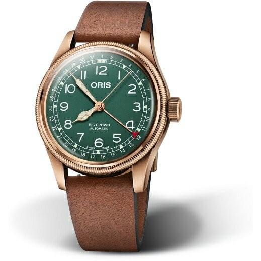 自動巻き腕時計　ORIS BIG CROWN 80周年記念！スイス製ORIS【オリス】Big Crown Pointer Date