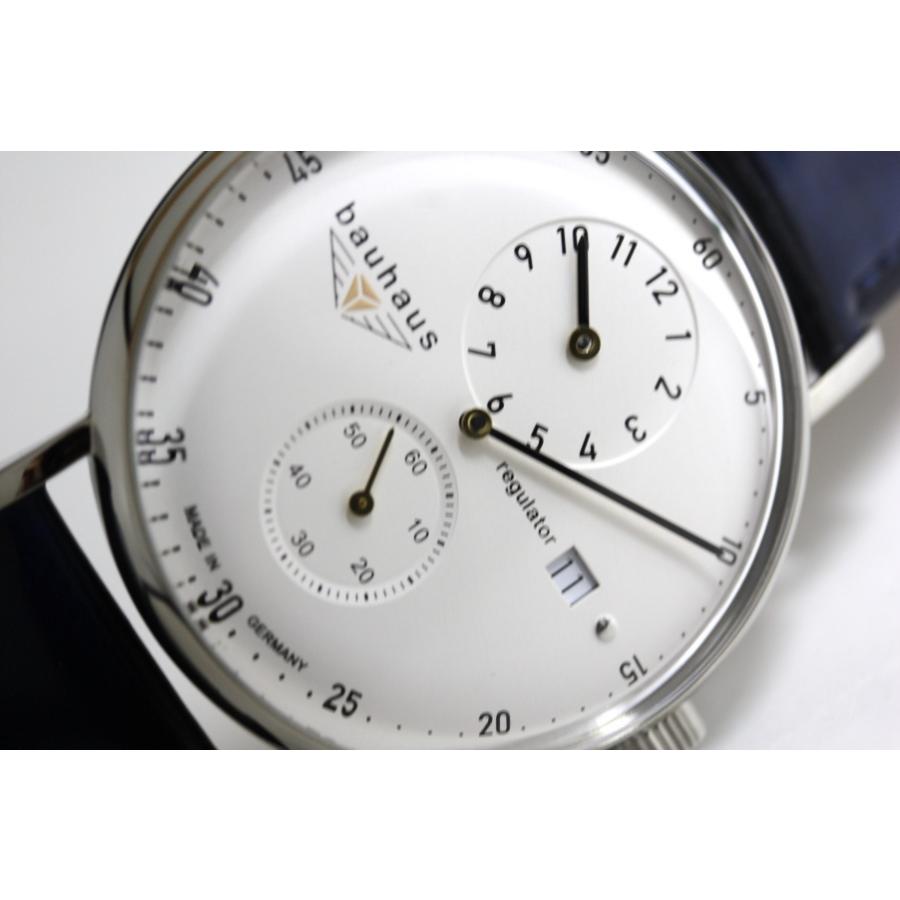 ドイツ製bauhaus バウハウス レギュレーター 自動巻きバウハウス・デザイン Uhrenwerk Ruhla ルーラ メンズウォッチ男性用腕時計 regulatorの画像