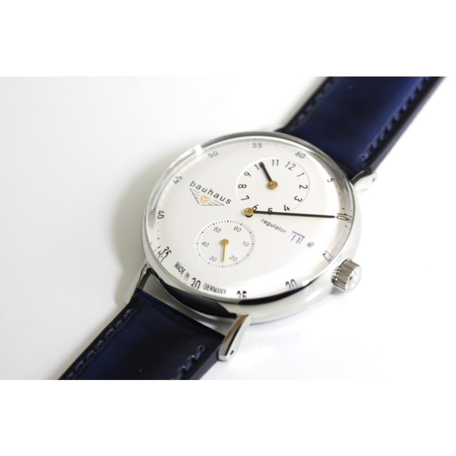 ドイツ製bauhaus バウハウス レギュレーター 自動巻きバウハウス・デザイン Uhrenwerk Ruhla ルーラ メンズウォッチ男性用腕時計 regulatorの画像