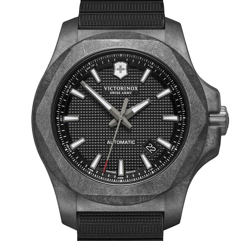 VICTORINOX SWISS ARMY ビクトリノックス・スイスアーミー I.N.O.X イノックス カーボン メカニカル 自動巻き腕時計 INOX 正規代理店商品 200m防水の画像
