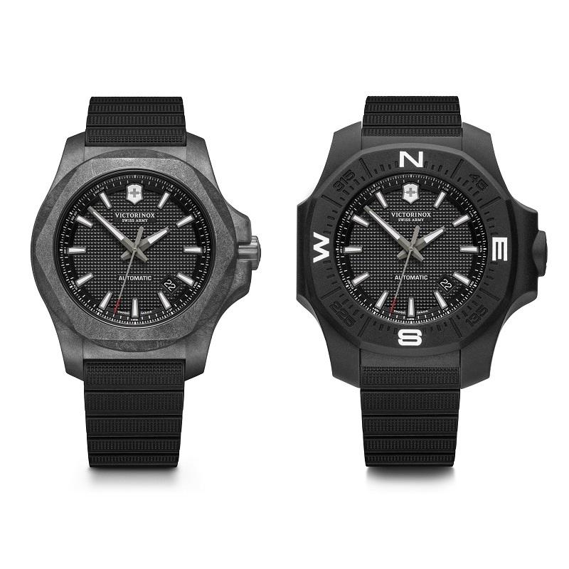VICTORINOX SWISS ARMY ビクトリノックス・スイスアーミー I.N.O.X イノックス カーボン メカニカル 自動巻き腕時計 INOX 正規代理店商品 200m防水の画像