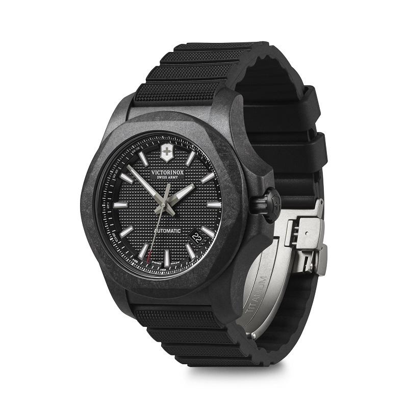 VICTORINOX SWISS ARMY ビクトリノックス・スイスアーミー I.N.O.X イノックス カーボン メカニカル 自動巻き腕時計 INOX 正規代理店商品 200m防水の画像