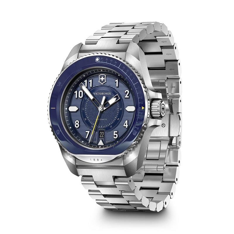 VICTORINOX ビクトリノックス JOURNEY1884 ジャーニー 200m防水 自動巻き腕時計 メンズウォッチ(ss)の画像