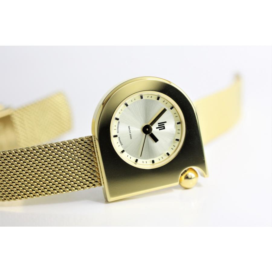 リップ LIP マッハ2000 ゴールドカラーデザインウォッチ 女性用腕時計