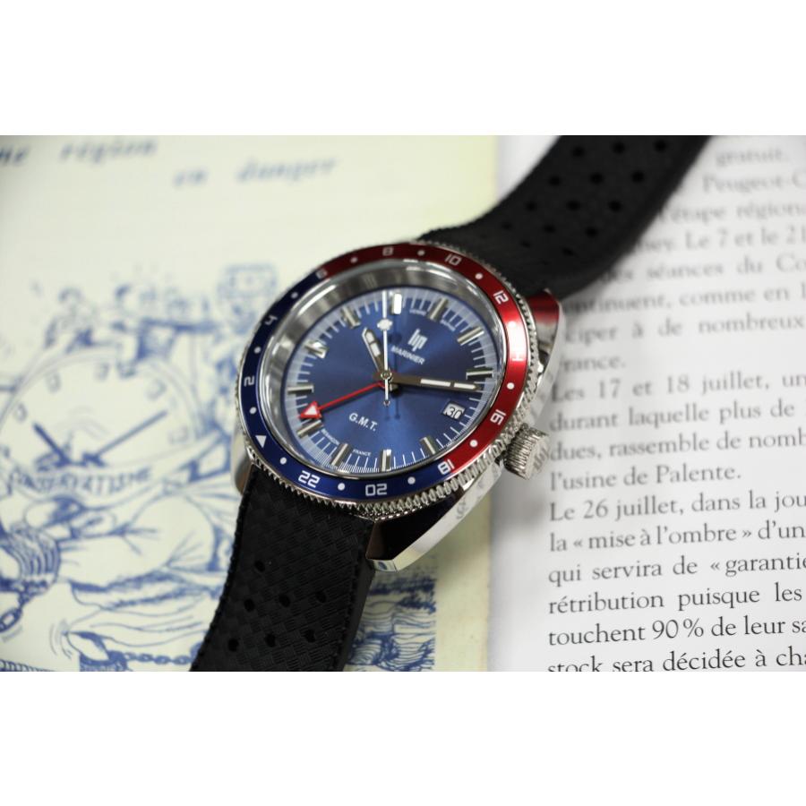 フランスのLIP【リップ】MARINIER【マリーン】GMT搭載腕時計 :671371:加坪屋 - 通販 - Yahoo!ショッピング