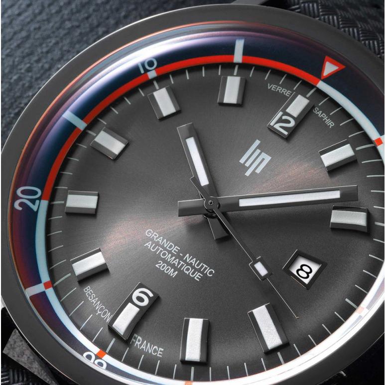 リップ フランスのLIP Grande Nautic Ski 41 mm ノーティックスキー 