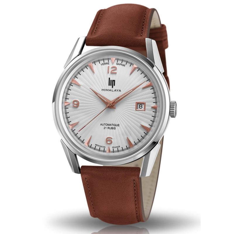 【極美品】LIP リップ ヒマラヤ オートマチック機械式時計 LIP / リップ ヒマラヤ 40mm スケルトン オートマチック シルバー