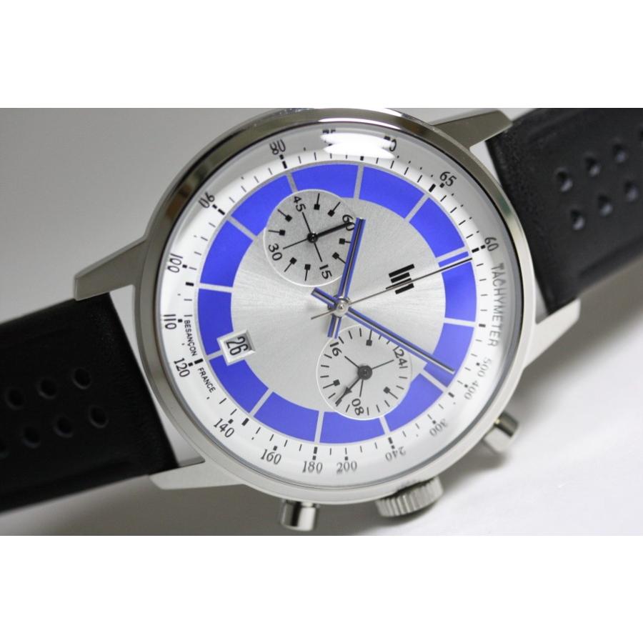 リップ LIP【リップ】RALLYE 38 MM BLUE RINGラリー38クォーツ・クロノ 