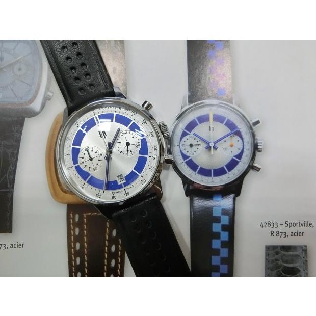 リップ LIP【リップ】RALLYE 38 MM BLUE RINGラリー38クォーツ・クロノ