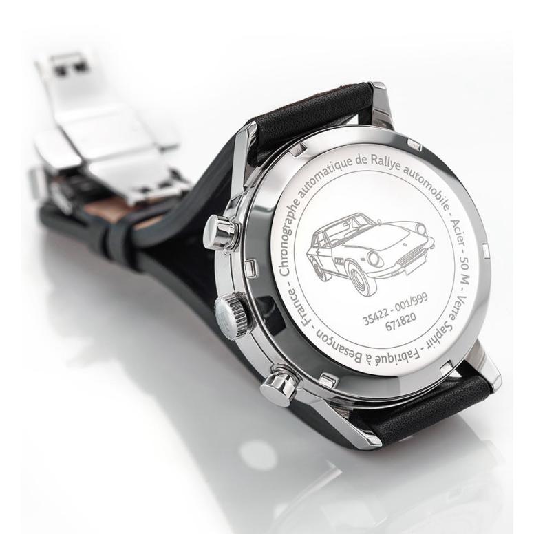 リップ 世界限定999本 フランスのLIP Rallye 42 mm chrono auto ラリー 