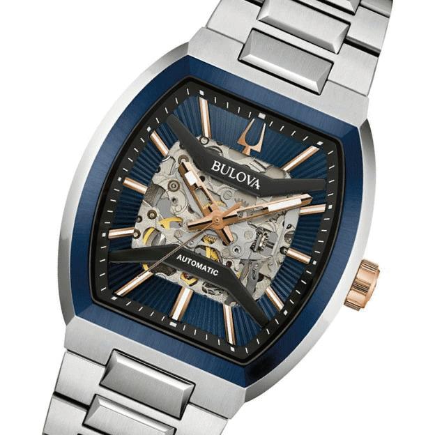 BULOVA（ブローバ） Classic クラシック マキナ トノー型スケルトン