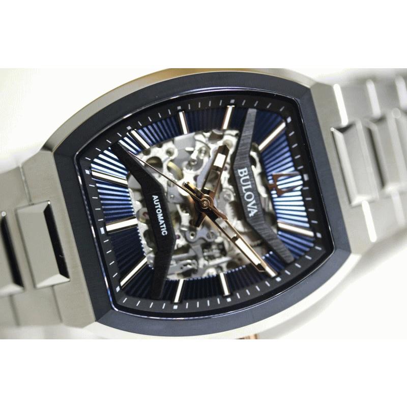 BULOVA（ブローバ） Classic クラシック マキナ トノー型スケルトン