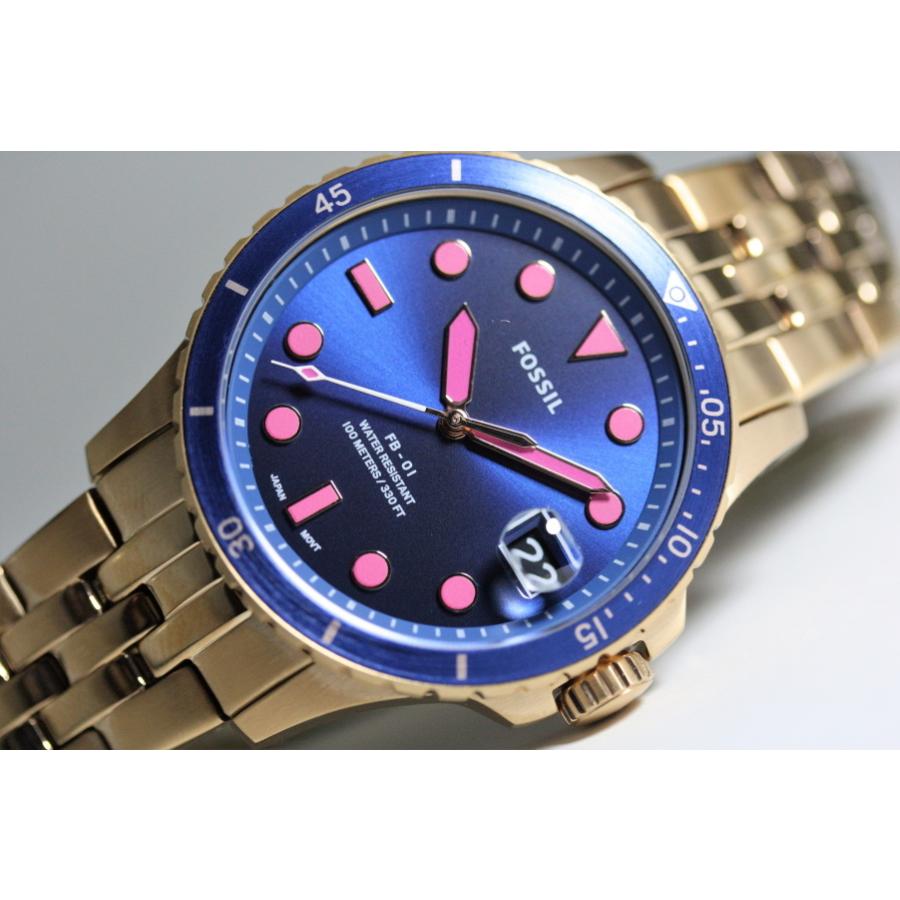 FOSSIL（フォッシル） FB-01レディースダイバーデザインウォッチ 100m 