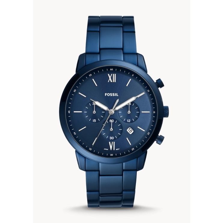 FOSSIL フォッシル NEUTRA クロノグラフ オーシャンブルー