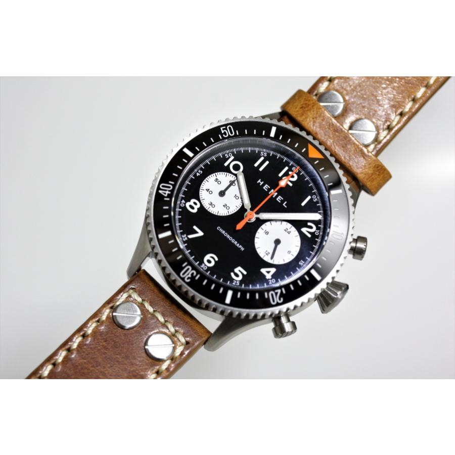 HEMEL ヘメル 70'sアビエーション 2つ目のクォーツ・クロノグラフ