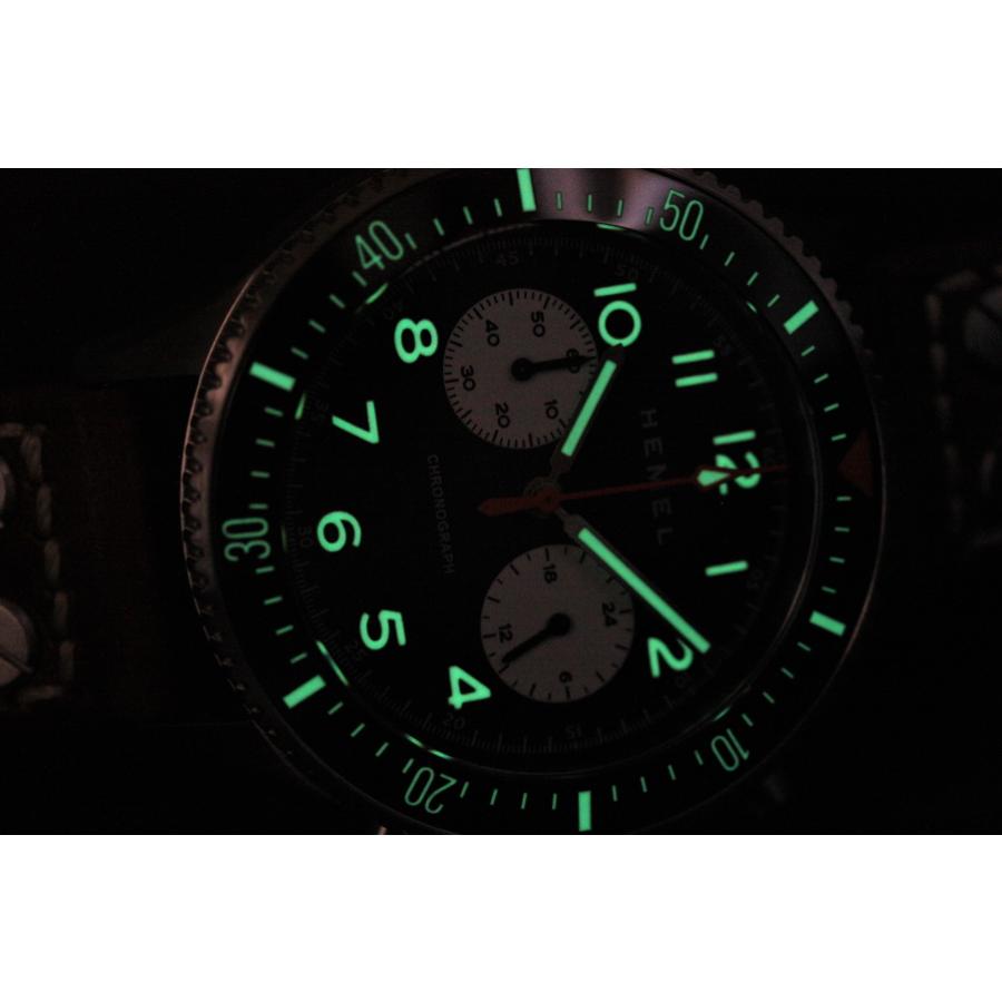 HEMEL ヘメル 70'sアビエーション 2つ目のクォーツ・クロノグラフ